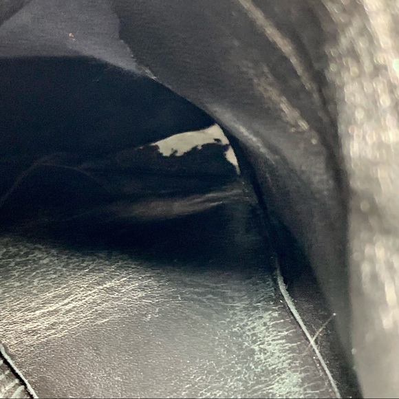 Marc Joseph NY Lenox Plaid Back Two tone Black Leather ankle boot 9 classic chic - Picture 11 of 16